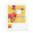 Mini puzzle, 75×90×6 mm, Everestus, 20FEB8647, Plastic, Alb