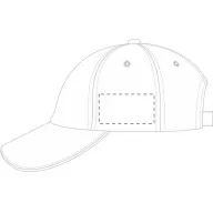   Sapca Baseball, unisex, marime universala adulti, Everestus, 20FEB9939, Bumbac, Alb