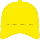 Sapca Baseball, unisex, marime universala adulti, Everestus, 20FEB9942, Bumbac, Galben
