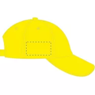   Sapca Baseball, unisex, marime universala adulti, Everestus, 20FEB9942, Bumbac, Galben