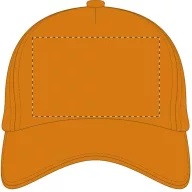   Sapca Baseball, unisex, marime universala adulti, Everestus, 20FEB9936, Bumbac, Portocaliu