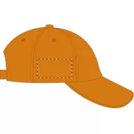   Sapca Baseball, unisex, marime universala adulti, Everestus, 20FEB9936, Bumbac, Portocaliu