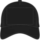 Sapca Baseball, unisex, marime universala adulti, Everestus, 20FEB9931, Bumbac, Negru