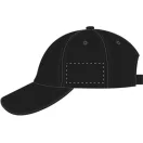 Sapca Baseball, unisex, marime universala adulti, Everestus, 20FEB9931, Bumbac, Negru