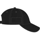 Sapca Baseball, unisex, marime universala adulti, Everestus, 20FEB9931, Bumbac, Negru