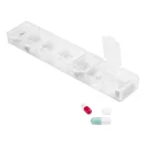 Cutie de medicamente, 145×16×33 mm, Everestus, 20FEB9383, Plastic, Alb