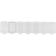   Cutie de medicamente, 145×16×33 mm, Everestus, 20FEB9383, Plastic, Alb