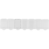   Cutie de medicamente, 145×16×33 mm, Everestus, 20FEB9383, Plastic, Alb