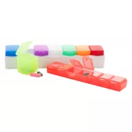   Cutie de medicamente, 145×16×33 mm, Everestus, 20FEB9382, Plastic, Rosu