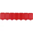 Cutie de medicamente, 145×16×33 mm, Everestus, 20FEB9382, Plastic, Rosu