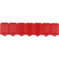   Cutie de medicamente, 145×16×33 mm, Everestus, 20FEB9382, Plastic, Rosu