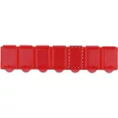 Cutie de medicamente, 145×16×33 mm, Everestus, 20FEB9382, Plastic, Rosu