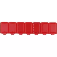   Cutie de medicamente, 145×16×33 mm, Everestus, 20FEB9382, Plastic, Rosu