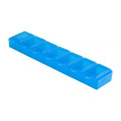   Cutie de medicamente, 145×16×33 mm, Everestus, 20FEB9381, Plastic, Albastru