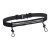 Waistbag, unisex, 220×35 mm, 20FEB16760, Poliester, Elastan, Negru