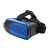 Virtual reality headset, 140×129×200 mm, Everestus, 20FEB12147, Plastic, Albastru, Negru