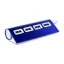 Usb hub, 89×21×37 mm, Everestus, 20FEB4749, Aluminiu, Albastru, Alb