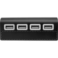   Usb hub, 89×21×37 mm, Everestus, 20FEB4748, Aluminiu, Negru, Alb