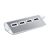 Usb hub, 89×21×37 mm, Everestus, 20FEB4751, Aluminiu, Argintiu, Alb