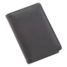Portcard, 82×117×15 mm, Everestus, 20FEB4500, Piele ecologica, Negru