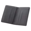 Portcard, 82×117×15 mm, Everestus, 20FEB4500, Piele ecologica, Negru