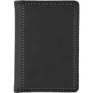 Portcard, 82×117×15 mm, Everestus, 20FEB4500, Piele ecologica, Negru