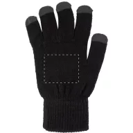 Manusi touchscreen, Everestus, 20FEB17084, Acril, Negru, Gri