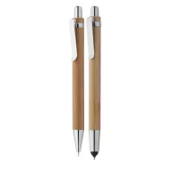   Set instrumente de scris, 172×22×52 mm, Everestus, 20FEB12297, Bambus, Natur