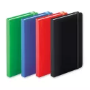 Agenda, 95×145×15 mm, Everestus, 20FEB10226, Piele ecologica, Rosu