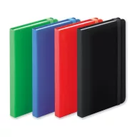   Agenda, 95×145×15 mm, Everestus, 20FEB10226, Piele ecologica, Rosu