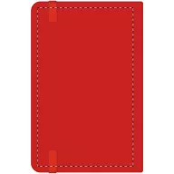   Agenda, 95×145×15 mm, Everestus, 20FEB10226, Piele ecologica, Rosu