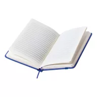   Agenda, 95×145×15 mm, Everestus, 20FEB10224, Piele ecologica, Albastru