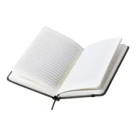   Agenda, 95×145×15 mm, Everestus, 20FEB10223, Piele ecologica, Negru