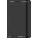 Agenda, 95×145×15 mm, Everestus, 20FEB10223, Piele ecologica, Negru