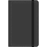   Agenda, 95×145×15 mm, Everestus, 20FEB10223, Piele ecologica, Negru