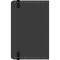   Agenda, 95×145×15 mm, Everestus, 20FEB10223, Piele ecologica, Negru