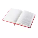Agenda, 147×210×15 mm, Everestus, 20FEB10130, Piele ecologica, Rosu