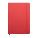 Agenda, 147×210×15 mm, Everestus, 20FEB10130, Piele ecologica, Rosu