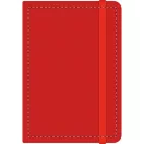 Agenda, 147×210×15 mm, Everestus, 20FEB10130, Piele ecologica, Rosu