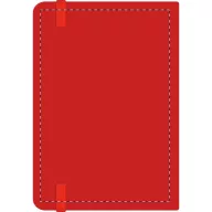   Agenda, 147×210×15 mm, Everestus, 20FEB10130, Piele ecologica, Rosu
