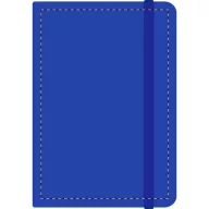   Agenda, 147×210×15 mm, Everestus, 20FEB10128, Piele ecologica, Albastru