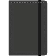   Agenda, 147×210×15 mm, Everestus, 20FEB10127, Piele ecologica, Negru