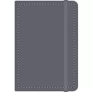 Agenda, Everestus, 42FEB231414, A5, Dictando, Coperta standard, 100 file, 147x210x15 mm, Poliuretan, Gri