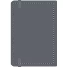 Agenda, Everestus, 42FEB231414, A5, Dictando, Coperta standard, 100 file, 147x210x15 mm, Poliuretan, Gri