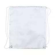   Saculet cu snur tip rucsac, 270×320 mm, Everestus, 20FEB5686, 210T Poliester, Alb
