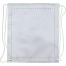 Saculet cu snur tip rucsac, 270×320 mm, Everestus, 20FEB5686, 210T Poliester, Alb