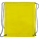 Saculet cu snur tip rucsac, 270×320 mm, Everestus, 20FEB5687, 210T Poliester, Galben