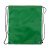 Saculet cu snur tip rucsac, 270×320 mm, Everestus, 20FEB5682, 210T Poliester, Verde