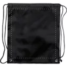Saculet cu snur tip rucsac, 270×320 mm, Everestus, 20FEB5680, 210T Poliester, Negru