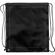   Saculet cu snur tip rucsac, 270×320 mm, Everestus, 20FEB5680, 210T Poliester, Negru